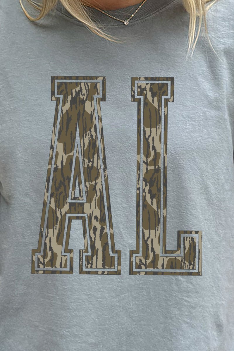 Camo AL Comfort Colors Adult Ring - Spun Cotton Tee - Wholesale Accessory Market