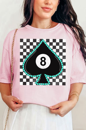 Eight Of Spades Comfort Colors Adult Ring - Spun Cotton Tee - Wholesale Accessory Market