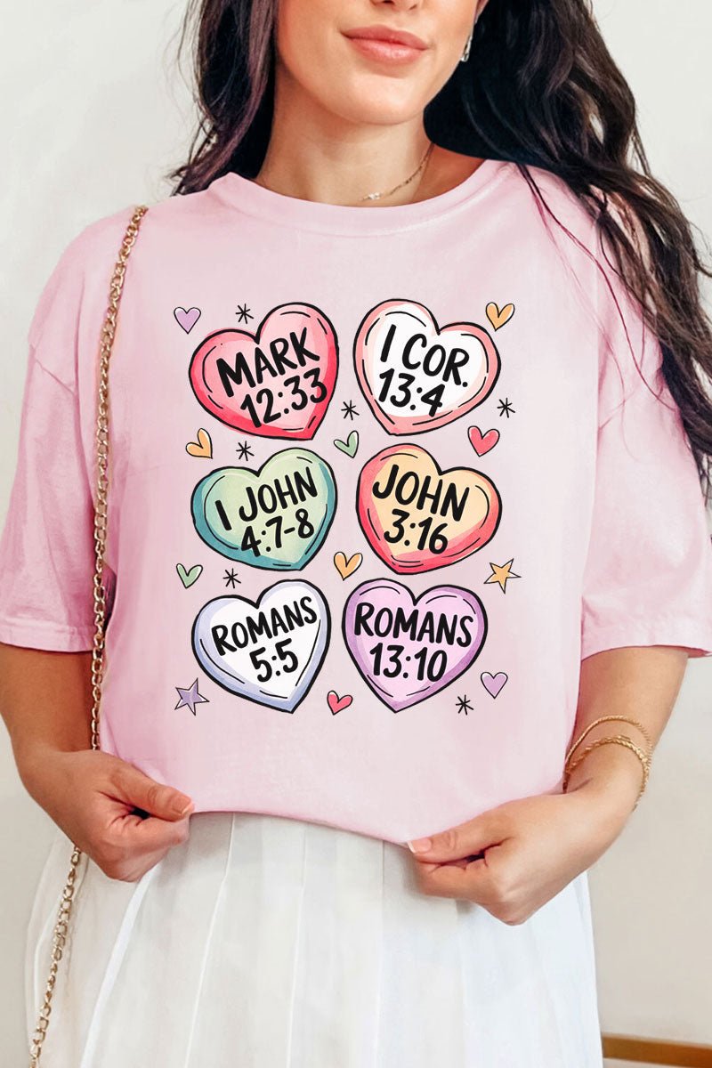 Hearts Of Hope Comfort Colors Adult Ring - Spun Cotton Tee - Wholesale Accessory Market