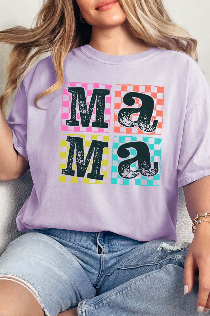 Mama In Color Comfort Colors Adult Ring - Spun Cotton Tee - Wholesale Accessory Market