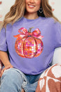 Pink Disco Pumpkin Comfort Colors Adult Ring - Spun Cotton Tee - Wholesale Accessory Market