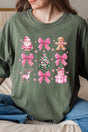 Wishing For A Pink Christmas Comfort Colors Adult Ring - Spun Cotton Tee - Wholesale Accessory Market