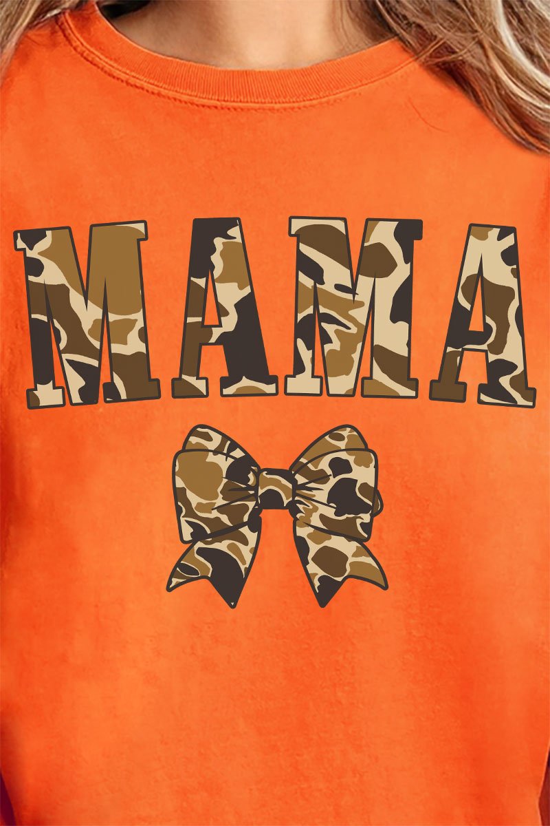 Camo Coquette Mama Comfort Colors Adult Ring - Spun Cotton Tee - Wholesale Accessory Market