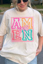 Amen In Color Comfort Colors Adult Ring - Spun Cotton Tee - Wholesale Accessory Market