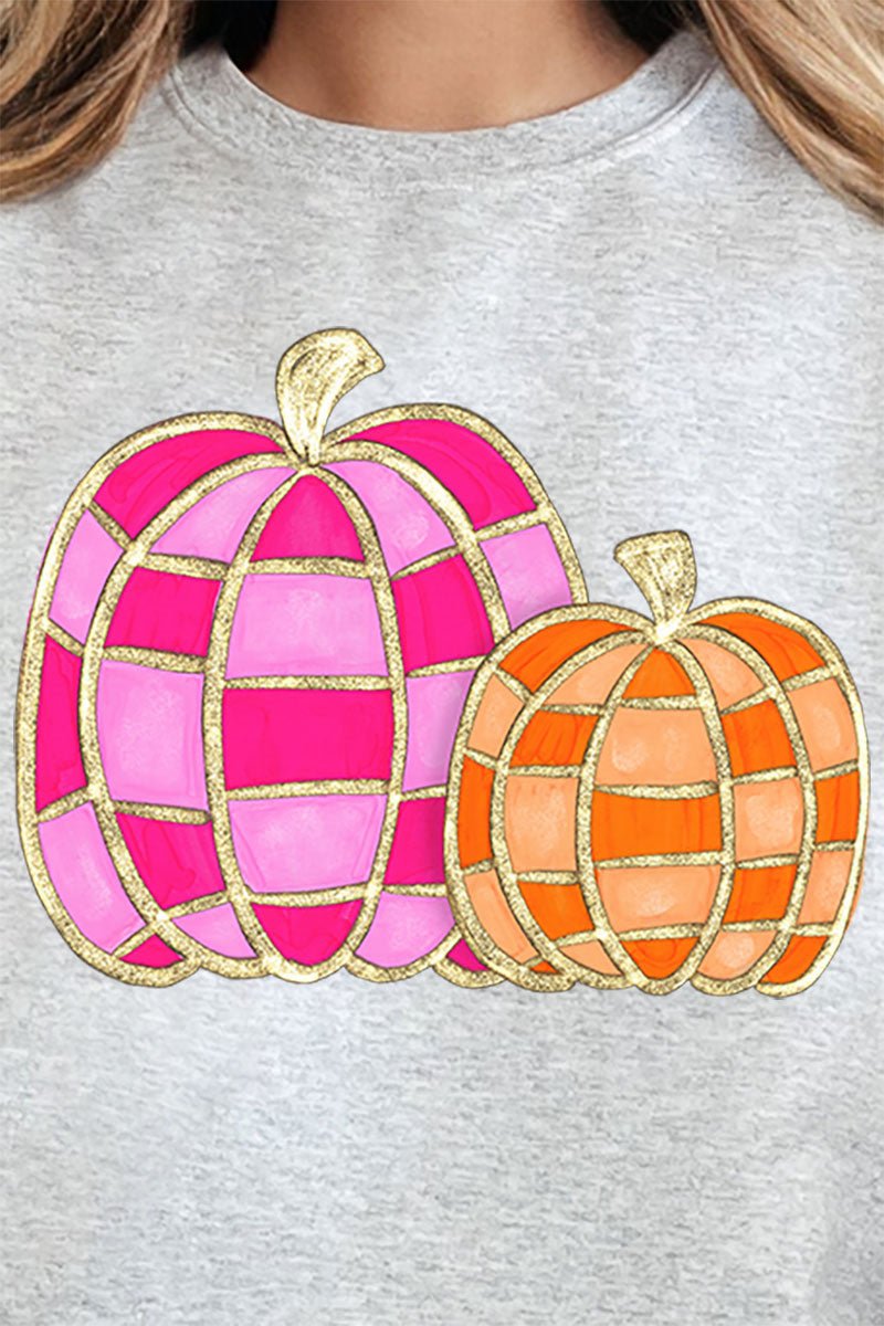 Check Us Out Pumpkins Heavy - weight Crew Sweatshirt - Wholesale Accessory Market