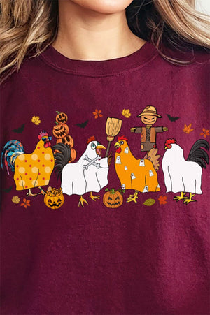 Chick Or Treat Heavy - weight Crew Sweatshirt - Wholesale Accessory Market