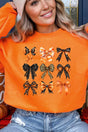 Halloween Coquette Bows Heavy - weight Crew Sweatshirt - Wholesale Accessory Market