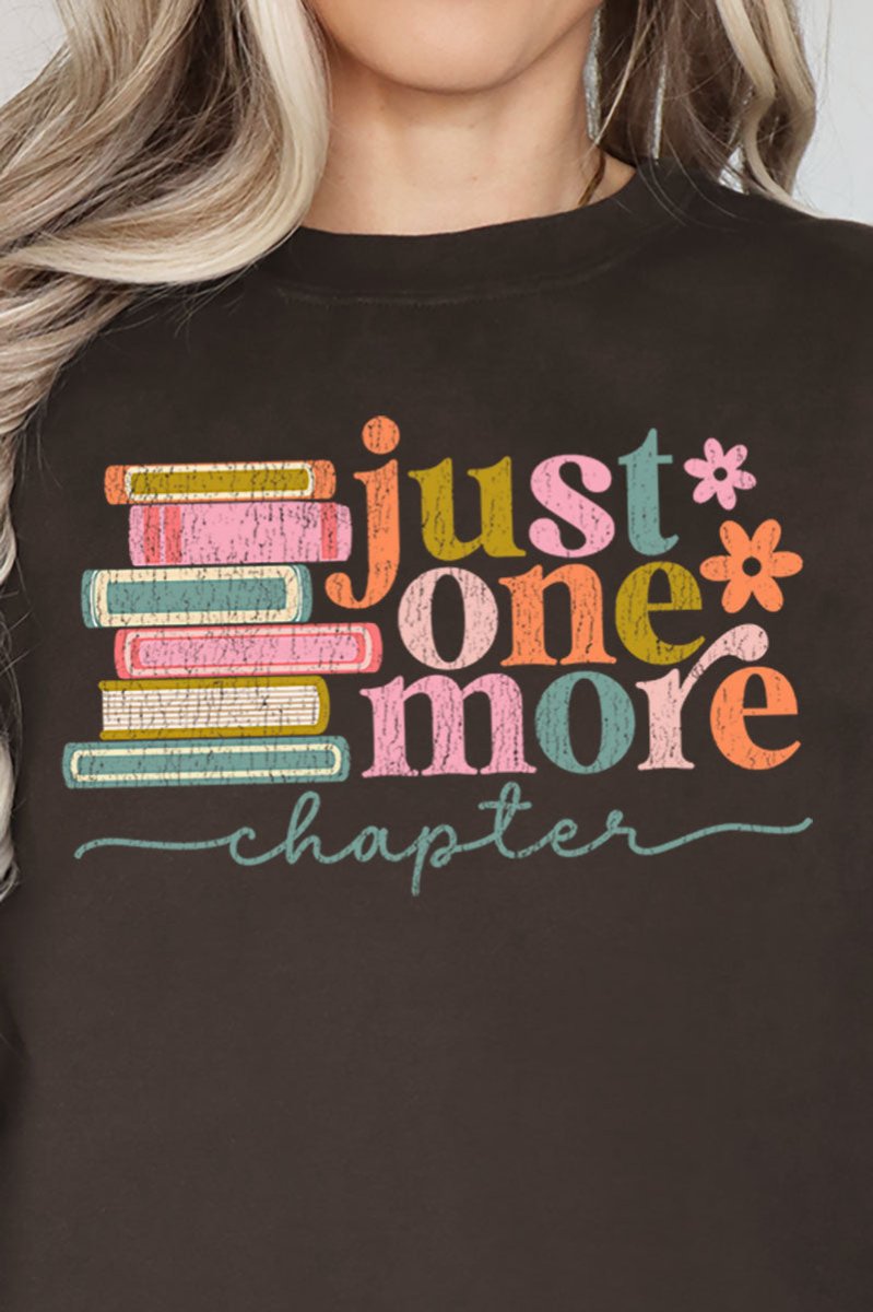 Just One More Chapter Heavy-weight Crew Sweatshirt - Wholesale Accessory Market