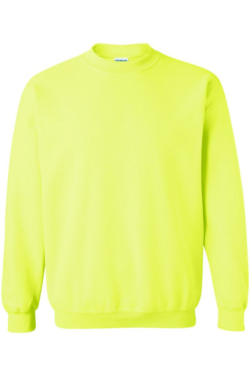 Neon Lightning Bolt Checkered Mama Heavy - weight Crew Sweatshirt - Wholesale Accessory Market