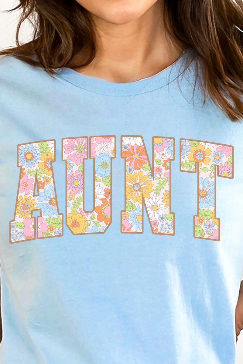 Daisy Floral Aunt Unisex Blend Tee - Wholesale Accessory Market