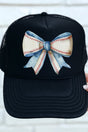 Baseball Girly Otto Black Foam Front Trucker Hat - Wholesale Accessory Market