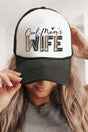 Coal Miner's Wife Otto Black with White Foam Front High Crown Trucker Hat - Wholesale Accessory Market