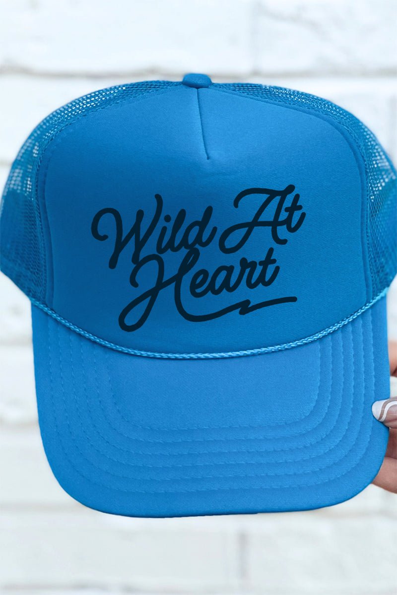 Navy Wild At Heart Otto Columbia Blue Foam Front Trucker Hat - Wholesale Accessory Market