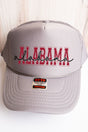 Alabama Script Otto Gray Foam Front Trucker Hat - Wholesale Accessory Market