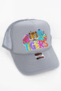 Bright Tigers Colorful Otto Gray Foam Front Trucker Hat - Wholesale Accessory Market