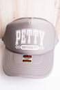 Petty University Otto Gray Foam Front Trucker Hat - Wholesale Accessory Market