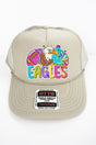 Bright Eagles Colorful Otto Khaki Foam Front Trucker Hat - Wholesale Accessory Market