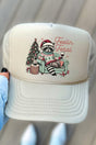 Feelin' Feral Christmas Otto Khaki Foam Front Trucker Hat - Wholesale Accessory Market