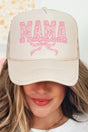 Pink Lace Mama Otto Khaki Foam Front Trucker Hat - Wholesale Accessory Market