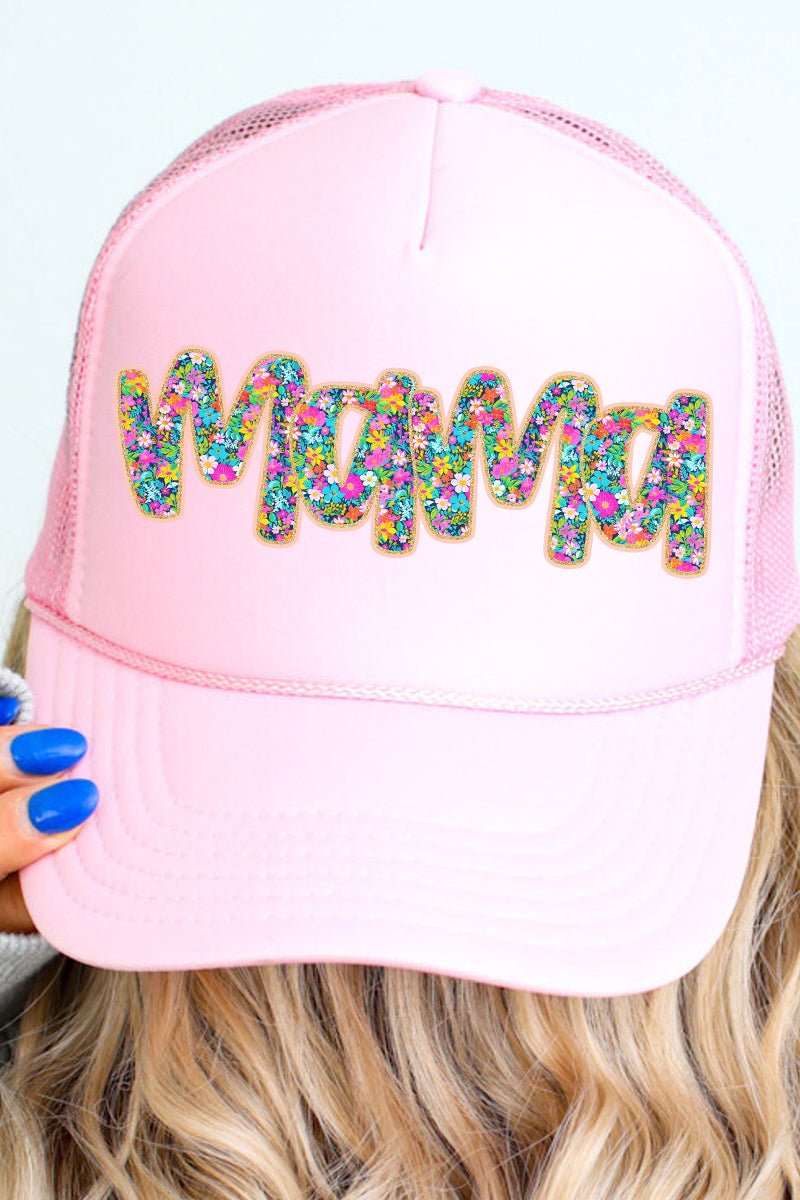 Radiant Mama Otto Soft Pink Foam Front Trucker Hat - Wholesale Accessory Market