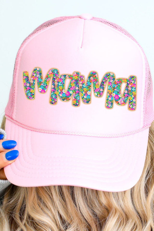 Radiant Mama Otto Soft Pink Foam Front Trucker Hat - Wholesale Accessory Market