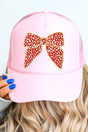 Red Dot Coquette Bow Otto Soft Pink Foam Front Trucker Hat - Wholesale Accessory Market