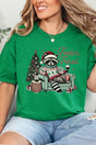 Feelin' Feral Christmas Short Sleeve Relaxed Fit T-Shirt - Wholesale Accessory Market