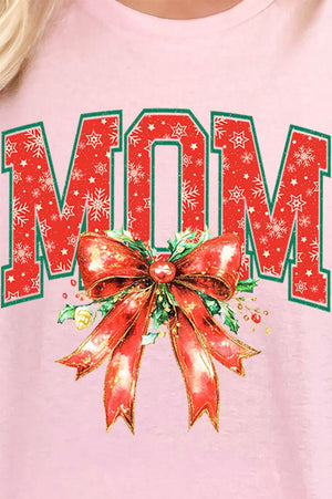 Holly Jolly Mom Short Sleeve Relaxed Fit T-Shirt - Wholesale Accessory Market