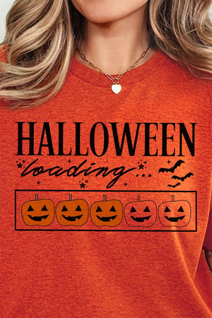 Halloween Loading Short Sleeve Relaxed Fit T - Shirt - Wholesale Accessory Market