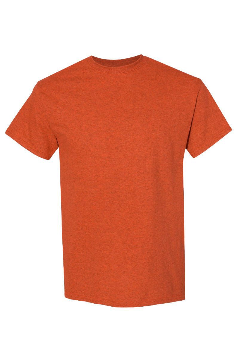 Orange Checkered Game Day Short Sleeve Relaxed Fit T - Shirt - Wholesale Accessory Market