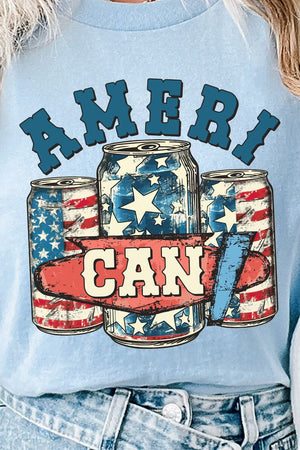 Ameri Can Short Sleeve Relaxed Fit T-Shirt - Wholesale Accessory Market