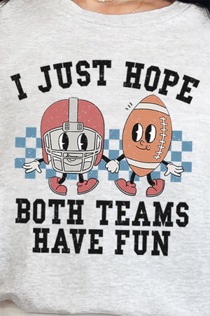 Both Teams Have Fun Short Sleeve Relaxed Fit T-Shirt - Wholesale Accessory Market