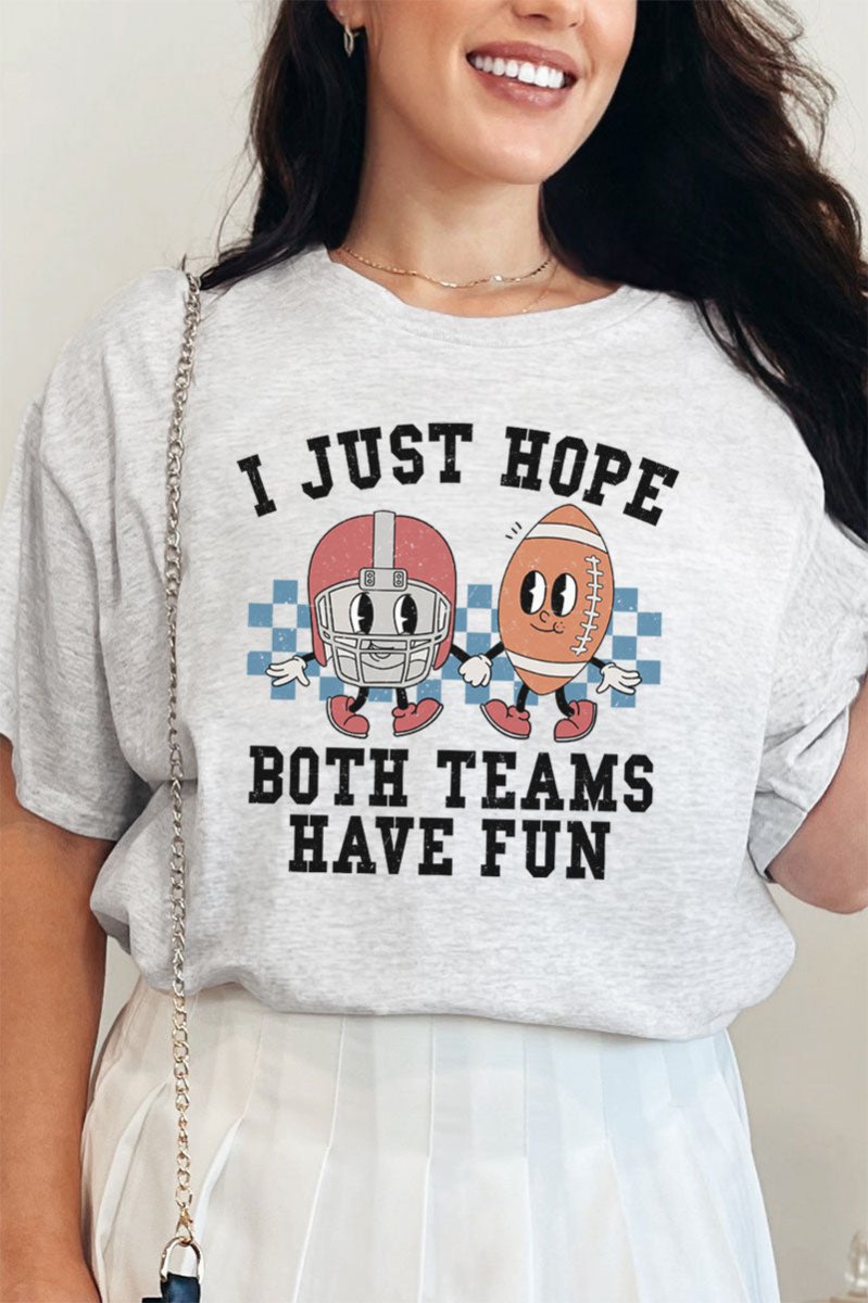 Both Teams Have Fun Short Sleeve Relaxed Fit T-Shirt - Wholesale Accessory Market