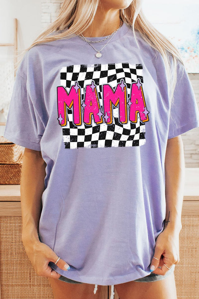 Pink Groovy Mama Short Sleeve Relaxed Fit T-Shirt - Wholesale Accessory Market