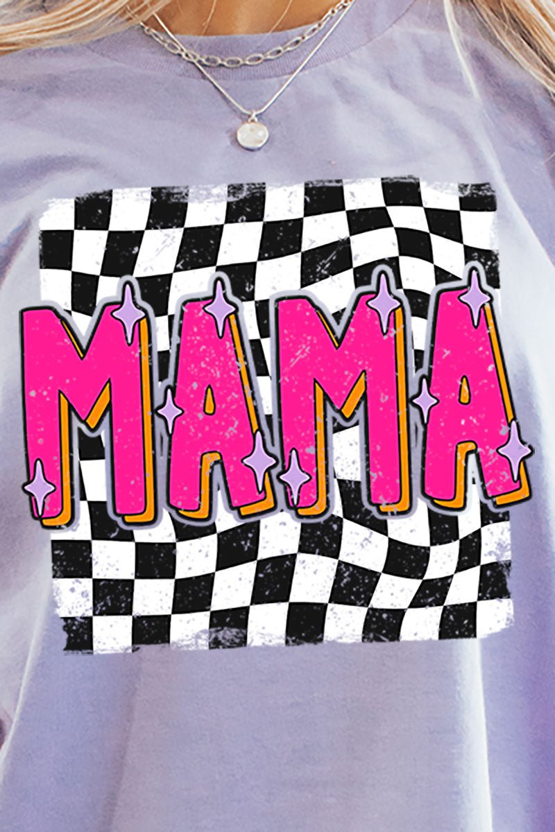 Pink Groovy Mama Short Sleeve Relaxed Fit T-Shirt - Wholesale Accessory Market