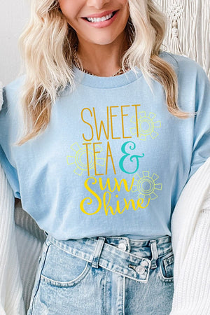 Sweet Tea And Sunshine Short Sleeve Relaxed Fit T-Shirt - Wholesale Accessory Market