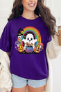 Rainbow Colorful Boo Short Sleeve Relaxed Fit T - Shirt - Wholesale Accessory Market