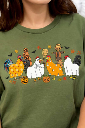 Chick Or Treat Short Sleeve Relaxed Fit T-Shirt - Wholesale Accessory Market