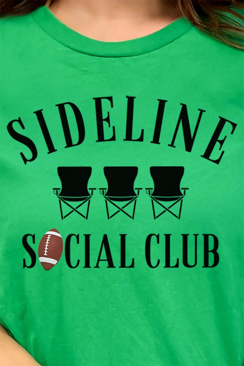 Sideline Social Club Short Sleeve Relaxed Fit T - Shirt - Wholesale Accessory Market