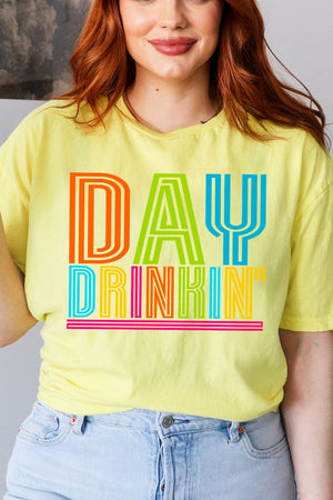 Day Drinkin' Short Sleeve Relaxed Fit T-Shirt - Wholesale Accessory Market