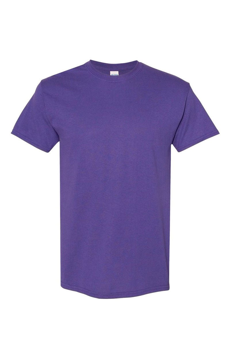 Purple Checkered Game Day Short Sleeve Relaxed Fit T - Shirt - Wholesale Accessory Market