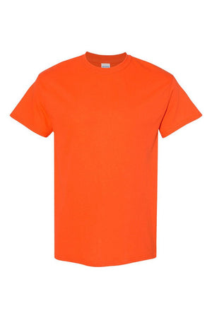 Orange Checkered Game Day Short Sleeve Relaxed Fit T - Shirt - Wholesale Accessory Market