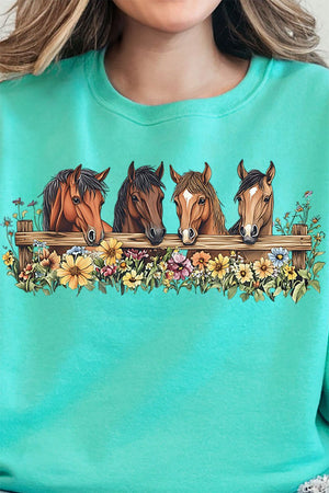 Blooming Hooves Unisex NuBlend Crew Sweatshirt - Wholesale Accessory Market