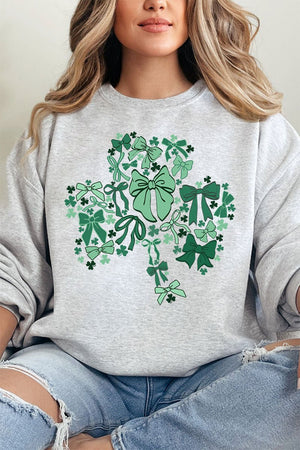 Bowleaf Clover Unisex NuBlend Crew Sweatshirt - Wholesale Accessory Market