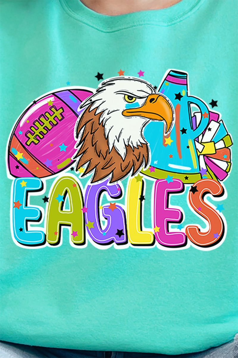 Bright Eagles Colorful Unisex NuBlend Crew Sweatshirt - Wholesale Accessory Market