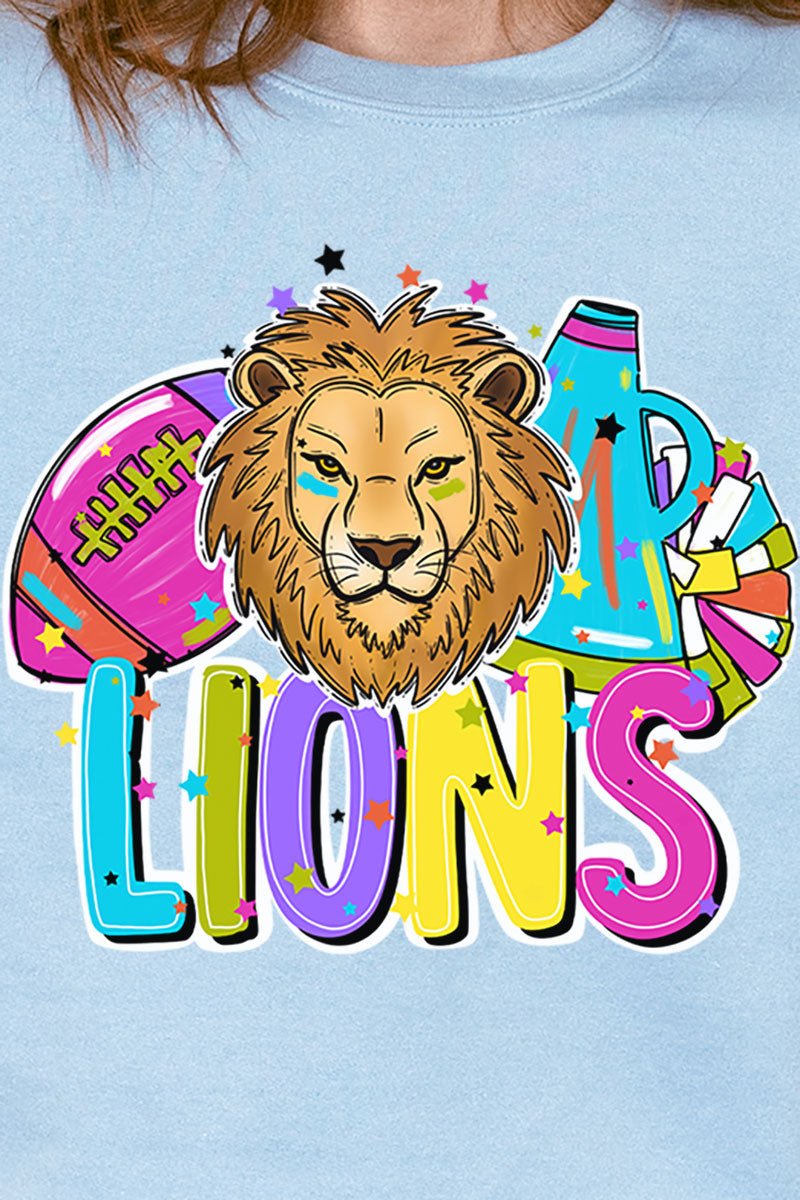 Bright Lions Colorful Unisex NuBlend Crew Sweatshirt - Wholesale Accessory Market