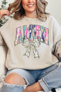 Brushed Amen Bow Unisex NuBlend Crew Sweatshirt - Wholesale Accessory Market