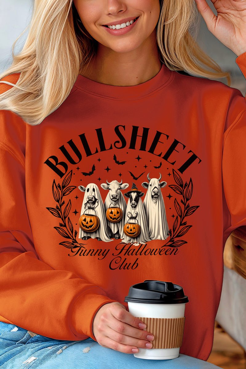 Bull Sheet Halloween Club Unisex NuBlend Crew Sweatshirt - Wholesale Accessory Market