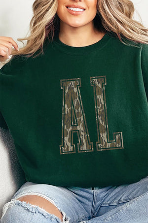 Camo AL Unisex NuBlend Crew Sweatshirt - Wholesale Accessory Market