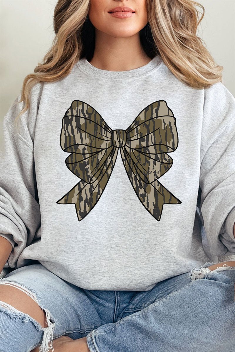 Camo Coquette Unisex NuBlend Crew Sweatshirt - Wholesale Accessory Market